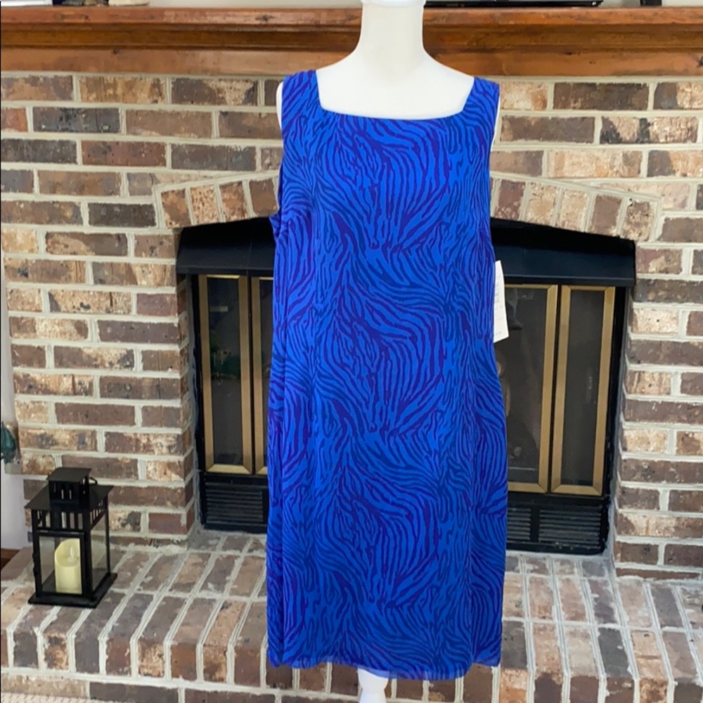 Bobbie Bee Dress Blue sz 16